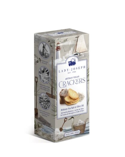 Vegan Crackers with Sea Salt from Guérande