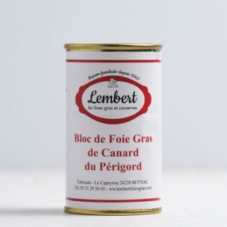 Block of duck foie gras