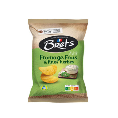 Brets fromage frais and herbs